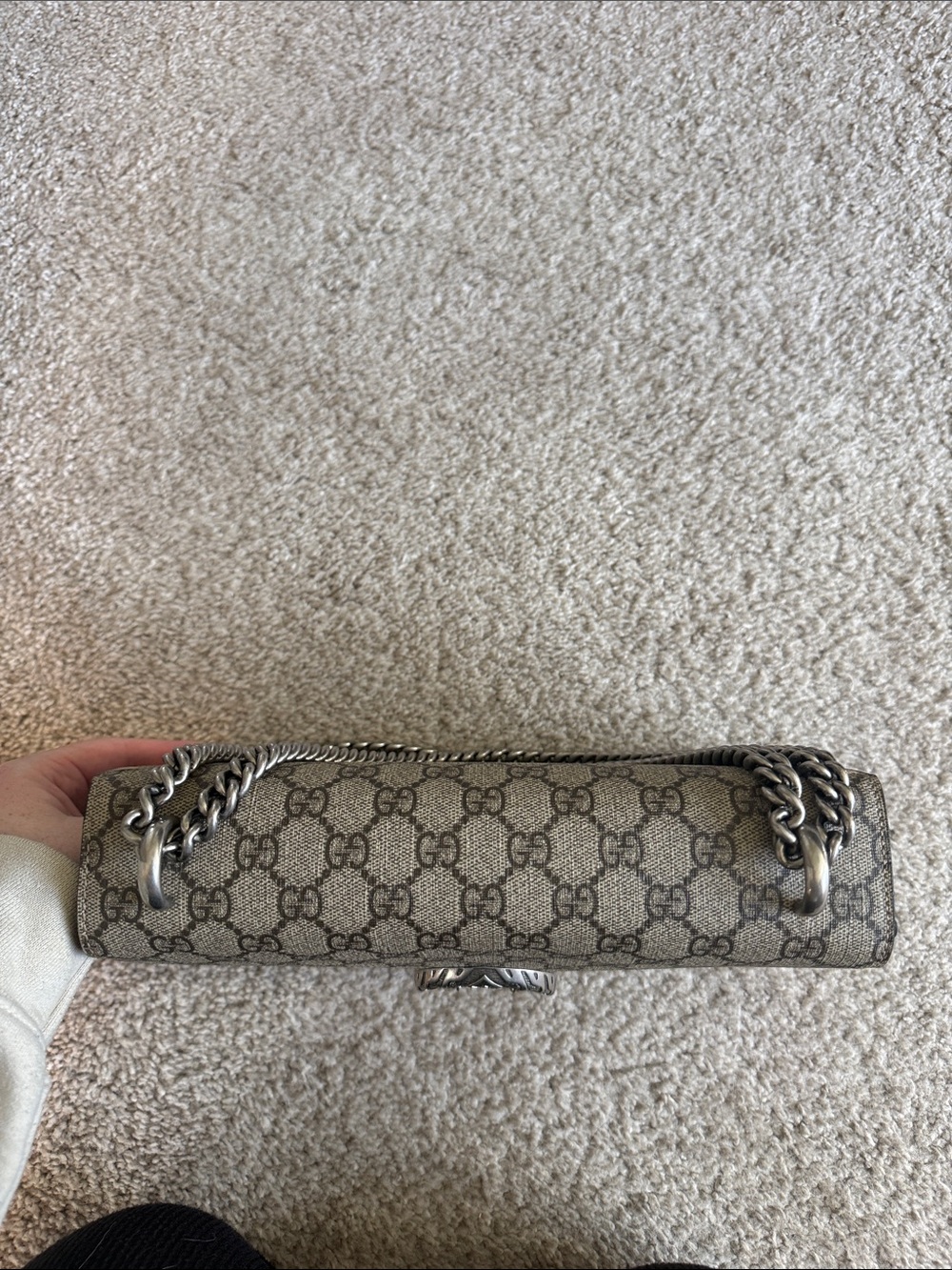 Authentic Gucci Black Dionysus Medium Shoulder Bag - Picture 6 of 10